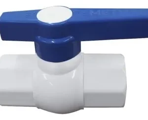 Válvula Esférica PVC 1″ con Rosca Metusa