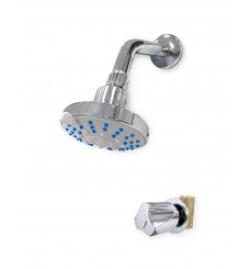 Llave de Ducha Bronce con Salida de Ducha Metusa
